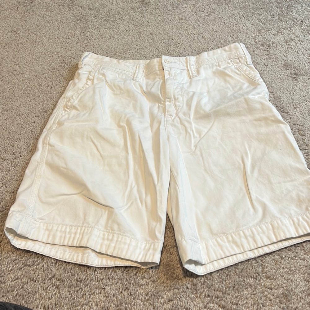 White Polo Ralph Lauren Relaxed fit men’s shorts